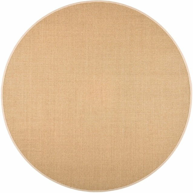 Matto VM Carpet Sisal mittatilaus pyöreä beige-harmaa