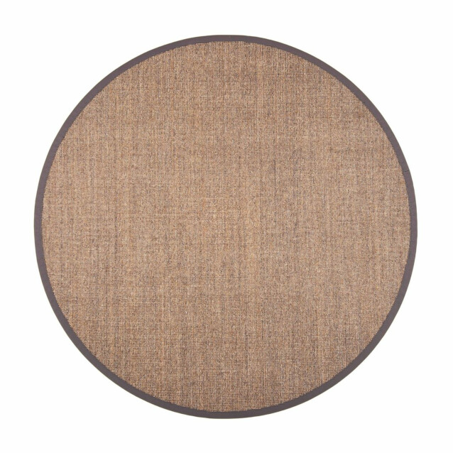 Matto VM Carpet Sisal mittatilaus pyöreä harmaa-mix