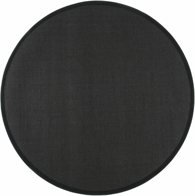 Matto VM Carpet Sisal mittatilaus pyöreä musta