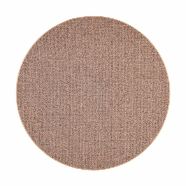 Matto VM Carpet Tweed mittatilaus pyöreä vaaleanruskea