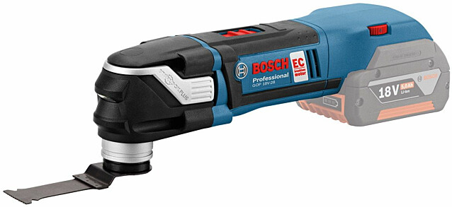 Akkumonitoimityökalu Bosch GOP 18 V-28 Solo L-BOXX ei sis. akkua/laturia