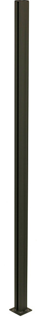 Alumiinitolppa Hortus Multi, 150cm lasipaneelille, 158cm