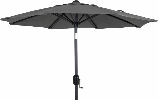 Aurinkovarjo Cambre, Ø200cm, tumman harmaa