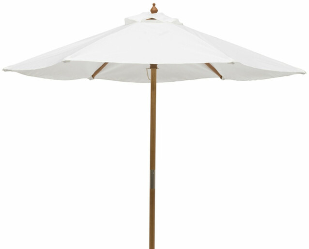 Aurinkovarjo Hillerstorp LYX, 210cm, valkoinen/beige