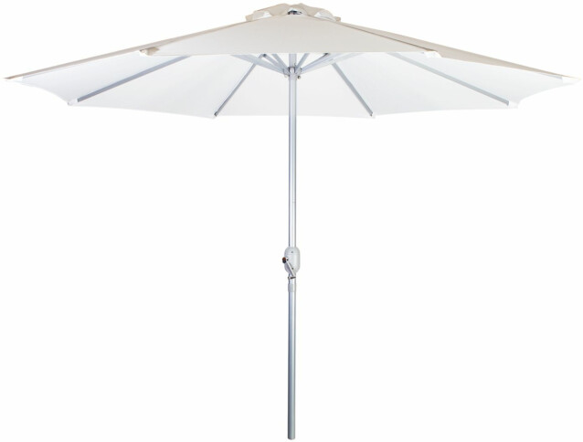 Aurinkovarjo Home4you Bahama Ø270 cm valkoinen