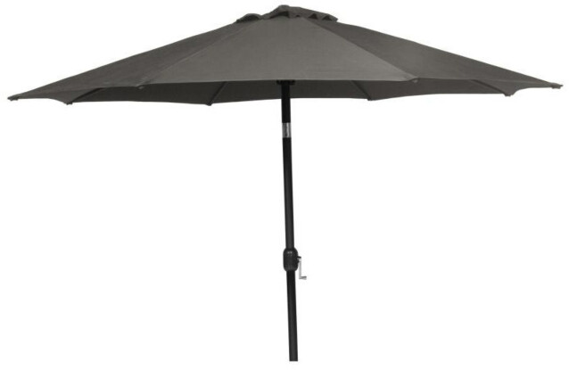 Aurinkovarjo Ø 300 cm harmaa