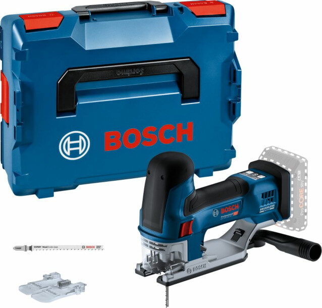 Akkupistosaha Bosch GST 18V-155 SC Solo nuppikahva 18V ilman akkua + L-Boxx