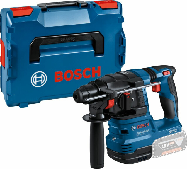 Akkuporavasara Bosch Professional GBH 18V-22 Solo 18V ilman akkua + L-Boxx