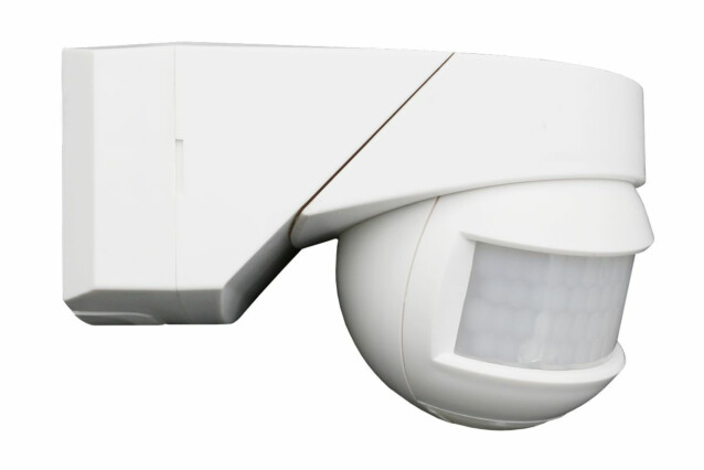 Liiketunnistin ulkokäyttöön LED Energie, 115x72x75mm, seinä-/kattokiinnitys