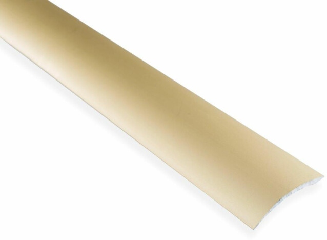 Eritasolista Maler sileä 0-10mm 6,2x41x1000mm alumiini tarra kulta anodisoitu