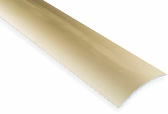 Eritasolista Maler sileä 0-18mm 8,4x61x1000mm alumiini tarra kulta anodisoitu