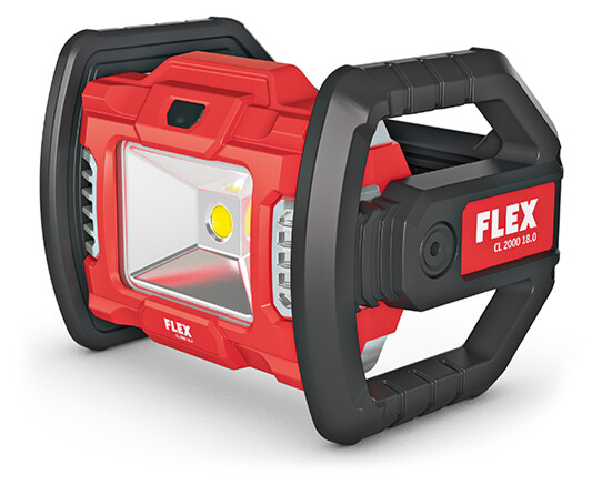 LED-työmaavalo Flex CL 2000, 18V, ilman akkua
