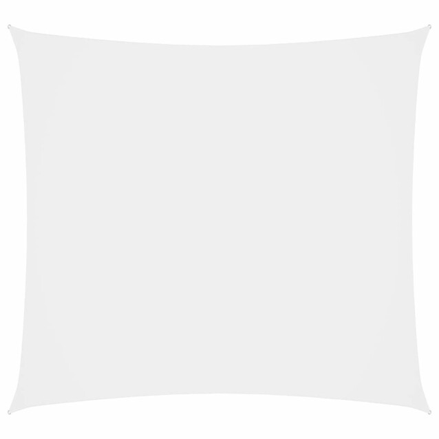 Aurinkopurje Oxford-kangas neliönmuotoinen, 3x3m, valkoinen