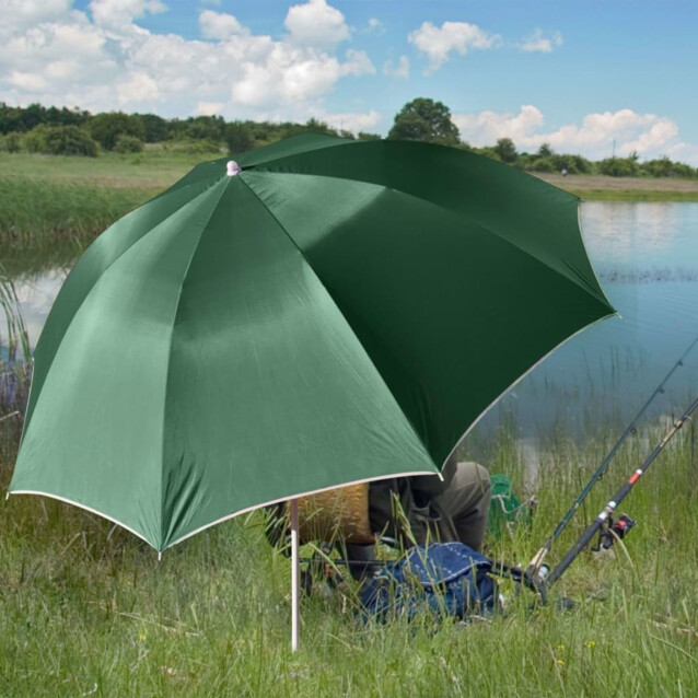 HI Kalastussateenvarjo UV30 200 cm vihreä