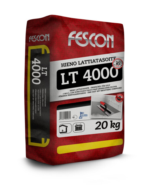 Hieno lattiatasoite Fescon LT 4000 20 kg
