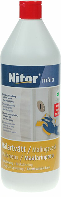 Maalarinpesu Nitor 1000ml täyttöpakkaus ilman sumutinta
