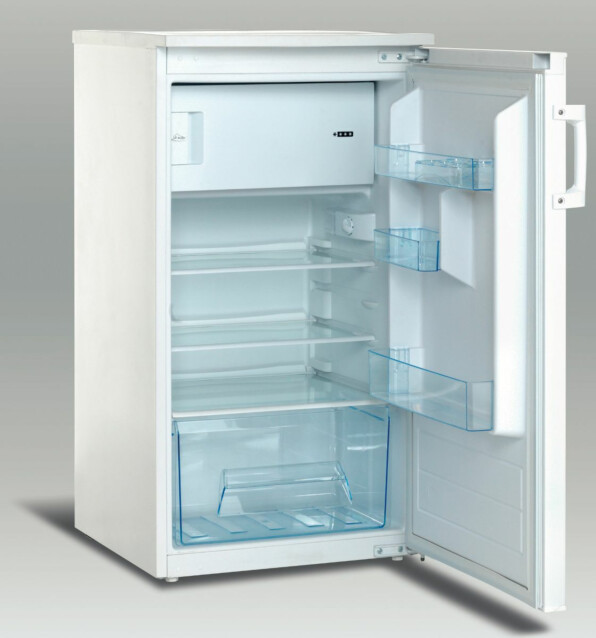 Jääkaappi pakastelokerolla Unit URF-120 133/17 l 102,5x54x58 cm valkoinen