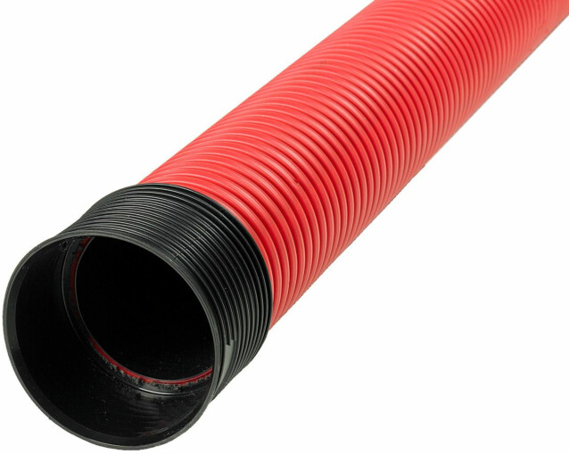 Kaapelinsuojaputki Meltex, TEL B Ø110/95 mm x 6 m, punainen, tupla