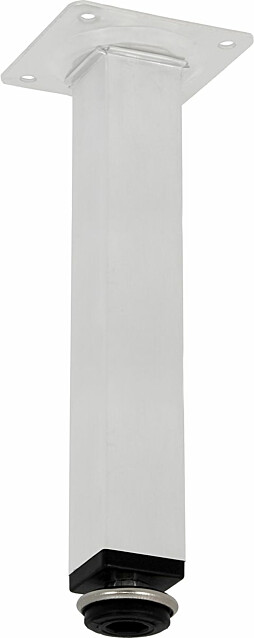Kalustejalka Pisla, 25x750mm, valkoinen