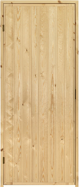 Saunan ovi Kaskipuu SOA 7-8x19 paneloitu karmi 92 mm