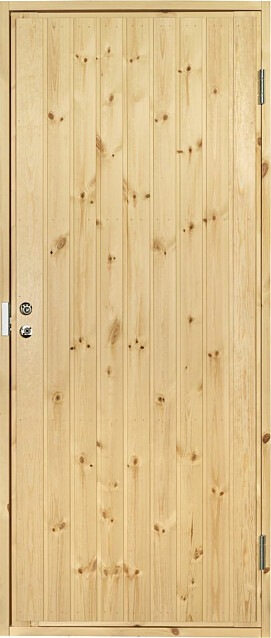 Varaston ovi Kaskipuu VO4A 9x21 eristämätön karmi 94 mm