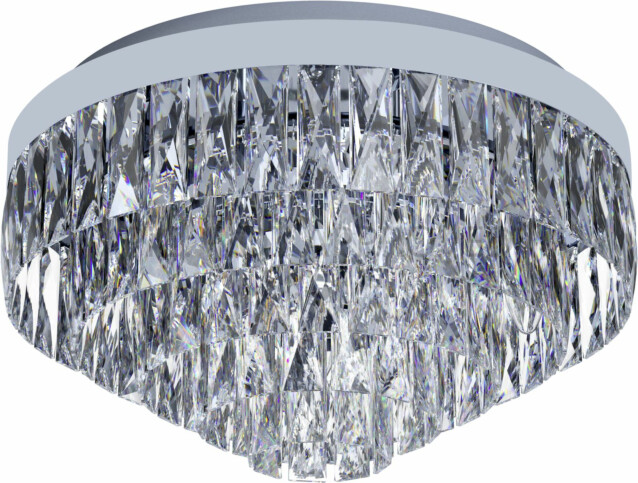 Kattovalaisin Eglo Crystal&Design Valparaiso Ø480 mm kromi