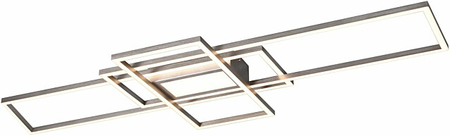 Kattovalaisin Trio Irvine LED, harjattu teräs