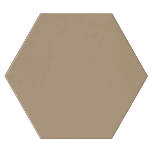 Keraaminen laatta Qualitystone Hexagon Brown 175 x 175 mm