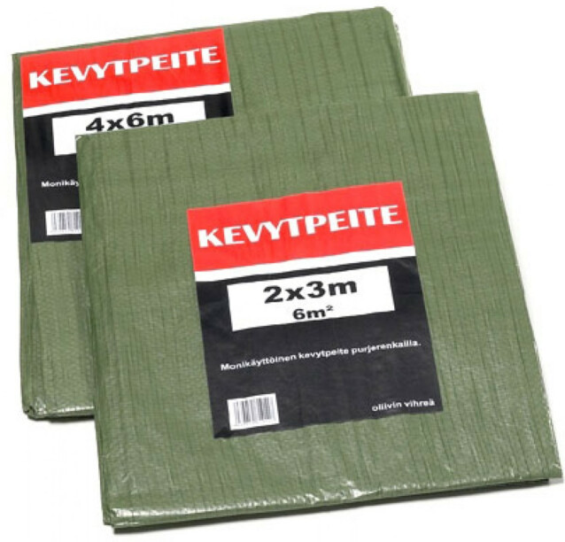 Kevytpeite Meltex vihreä 4x6 m (24 m²) 65 g/m² 