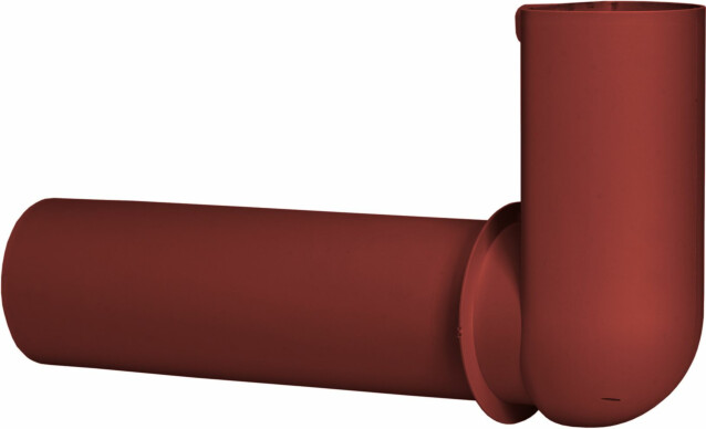 Kulmaputki Vilpe Ross 125/135 punainen