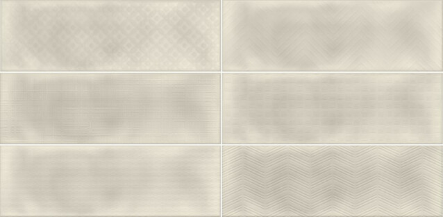 Kuviolaatta Pukkila Soho Beige himmea struktuuri 297x97mm