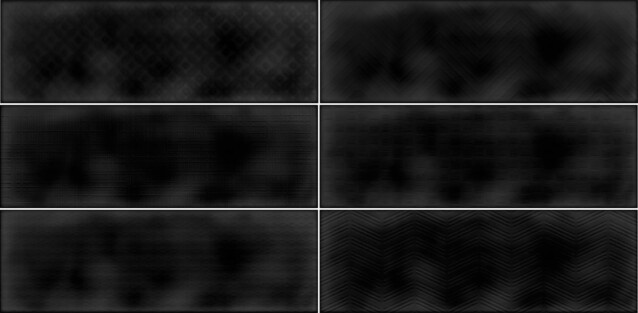 Kuviolaatta Pukkila Soho Black himmea struktuuri 297x97mm