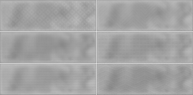 Kuviolaatta Pukkila Soho London Fog Grey kiiltävä struktuuri 297x97mm