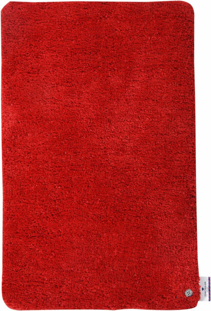 Kylpyhuoneen matto Tom Tailor Soft Bath, eri kokoja, punainen