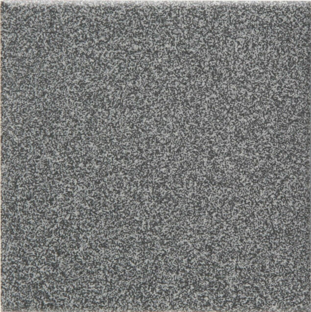 Lattialaatta Pukkila Natura Speckled Black-White himmeä sileä 96x96 mm lasikuituverkossa