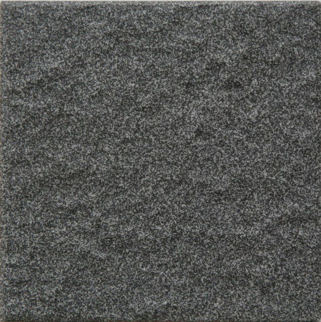 Lattialaatta Pukkila Natura Speckled Black-White himmeä struktuuri rt 96x96 mm