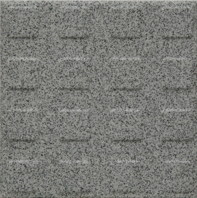 Lattialaatta Pukkila Natura Speckled White himmeä struktuuri neliönasta 96x96 mm