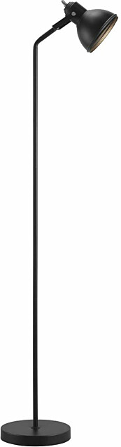Lattiavalaisin Nordlux Aslak, 140cm, musta