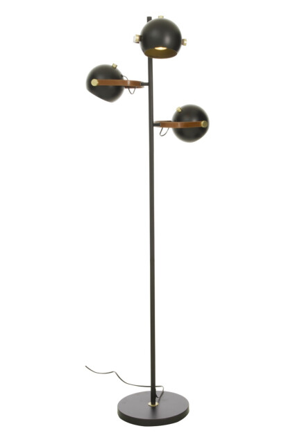 Lattiavalaisin Aneta Lighting Bow 3x7W Ø475x1520 mm IP20 GU10 musta