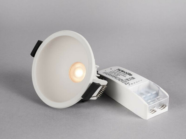 LED-alasvalo Hide-a-lite Globe G2 Recessed Tune valkoinen