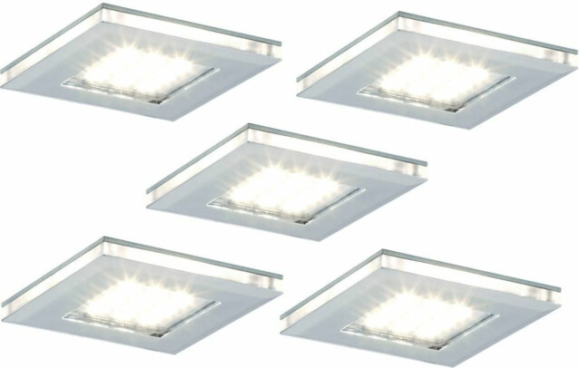 LED-kalustevalaisinsetti Limente LED-Vita 10 5x4.2W 24V