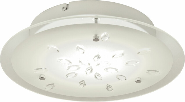LED-kattoplafondi Aneta Lighting Lara ø 32 cm valkoinen/kirkas