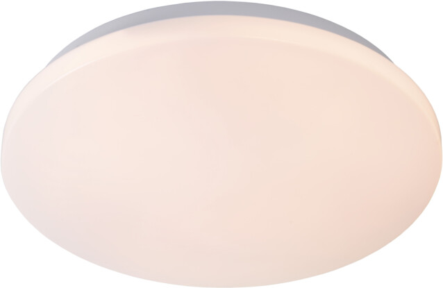 LED-kattovalaisin Lucide Otis, Ø26 cm, 1x14W, opaali