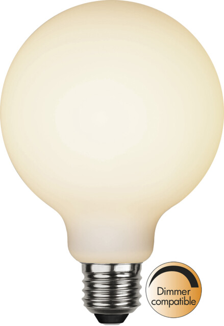 LED-lamppu Star Trading Illumination LED 363-42-1 Ø 95x138mm E27 opaali 5W 2600K 400lm himmennettävä