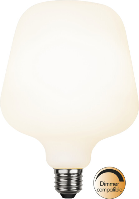 LED-lamppu Star Trading Illumination LED 363-62 Ø 125x174mm E27 opaali 56W 2600K 420lm himmennettävä