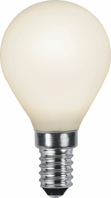 LED-lamppu Star Trading Illumination LED 375-11, Ø45x79mm, E14, opaali, 2W, 2700K, 150lm