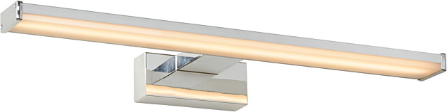 LED-peilivalaisin Lucide Onno, 1x12W, IP44, satiinikromi