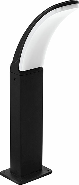 LED-pollarivalaisin Eglo Fiumicino 45 cm musta