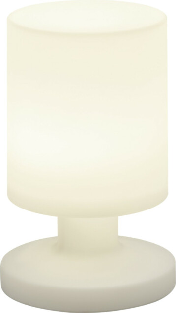 LED-pöytävalaisin Trio Lora Ø 130x205 mm valkoinen
