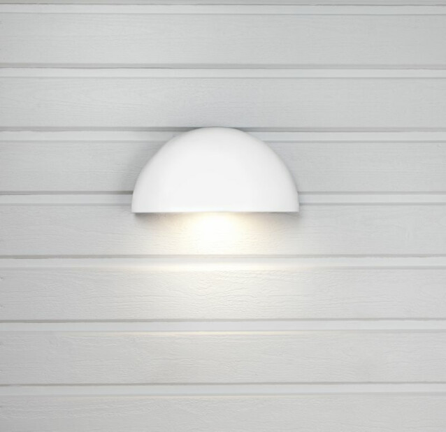 LED-seinävalaisin Hide-a-lite Arc valkoinen